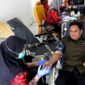 Suasana Donor Darah dan Cek Kesehatan Gratis yang digelar Kantor Imigrasi Kelas II Non TPI Pamekasan. (KLIKMADURA)