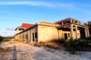 Penampakan bangunan Puskesmas Bulangan Haji setelah mulai dikerjakan tahap 2. (DOK. KLIKMADURA)