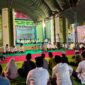 Suasana peringatan Maulid Nabi Muhammad SAW sekaligus tasyakuran HUT ke-81 RI yang digelar Kankemenag Pamkesan. (IMDAD FAIHA / KLIKMADURA)