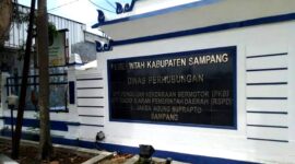Kantor Dinas Perhubungan (Dishub) Kabupaten Sampang. (KLIKMADURA)