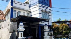 Kantor Dinas Kebudayaan Pariwisata Pemuda dan Olahraga (Disbudparpora) Kabupaten Sampang tampak megah. (KLIKMADURA)