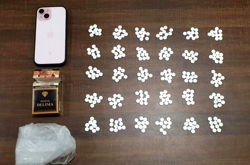 Penampakan sejumlah barang bukti yang diamankan Polresta Sumenep. (KLIKMADURA)