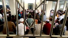Suasana perayaan Maulid Nabi Muhammad SAW di Bangkalan. (KLIKMADURA)