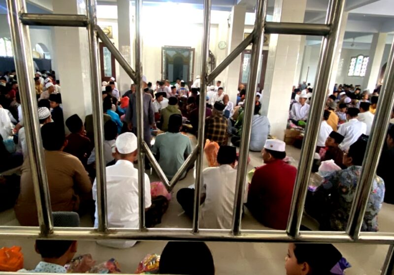 Suasana perayaan Maulid Nabi Muhammad SAW di Bangkalan. (KLIKMADURA)