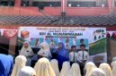 Kepala SDI Al-Munawwarah Pamekasan Dedeh Rosidah menyampaikan sambutan saat pemilihan OSSDA. (KLIKMADURA)