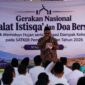 Ustadz Suaidi saat menyampaikan tausiah di hadapan ratusan penghuni Lapas Klas IIA Pamekasan. (KLIKMADURA)