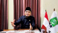 Wakil Ketua DPRD Pamekasan, Khairul Umam saat ditemui diruang kerjanya. (KLIKMADURA)