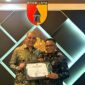 Miftahol Umar foto bersama Pangdam V/ Brawijaya, Mayjen TNI Rudy Saladin. (KLIKMADURA)