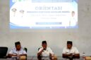 Kadisdikbud Pamekasan Basri Yulianto memimpin rapat pembentukan Rintisan Sekolah Model di Aula Disdikbud Pamekasan. (DISDIKBUD PAMEKASAN FOR KLIK MADURA)