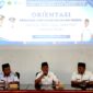 Kadisdikbud Pamekasan Basri Yulianto memimpin rapat pembentukan Rintisan Sekolah Model di Aula Disdikbud Pamekasan. (DISDIKBUD PAMEKASAN FOR KLIK MADURA)