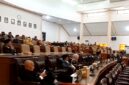 Suasana rapat paripurna DPRD Sampang. (ALI MUCHTAR / KLIKMADURA)