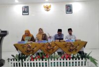 Suasana Workshop Naskah Kuno di Aula Santomerto, lantai 2 Perpustakaan Daerah (Perpusda) Sampang. (KLIKMADURA)