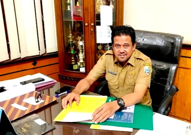 Kepala Dinas Pemberdayaan Masyarakat dan Desa (DPMD) Kabupaten Sampang, Yudhi Adidarta. (KLIKMADURA)