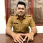 Kabid Olahraga Prestasi Disporapar Pamekasan R. Seprianggi Permana Putra saat ditemui di ruang kerjanya, Senin (28/9/2026). (LAILIYATUN NURIYAH/KLIK MADURA)
