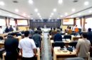 Suasana rapat paripurna saat penyampaian pendapat akhir fraksi-fraksi sekaligus pengambilan keputusan terhadap Raperda Perubahan APBD 2026, Rabu (30/9/2026).