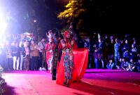 Peragaan busana batik saat Harjad Pamekasan beberapa tahun lalu. (DOK. KLIKMADURA)