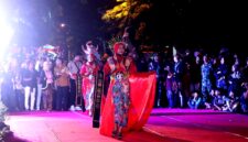Peragaan busana batik saat Harjad Pamekasan beberapa tahun lalu. (DOK. KLIKMADURA)