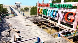 Kondisi ekowisata mangrove di Desa Lembung, Kecamatan Pademawu, Kabupaten Pamekasan. (KLIKMADURA)