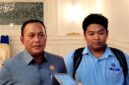 Kowil BGN Pamekasan Haryanto Rahmansyah Tri Arif bersama Ketua Satgas MBG Pamekasan H. Sukriyanto saat sesi wawancara beberapa waktu lalu (LAILIYATUN NURIYAH/KLIK MADURA).