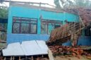 Kondisi SDN Mandulang 2 yang mengalami rusak parah. (KLIKMADURA)