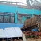 Kondisi SDN Mandulang 2 yang mengalami rusak parah. (KLIKMADURA)