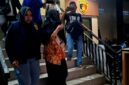 Staf Puskesmas Robatal saat digelandang di Mapolres Sampang. (KLIKMADURA)