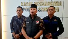 Kasat Narkoba Polres Sampang, IPTU Yuda Julianto saat press rilis. (KLIKMADURA)