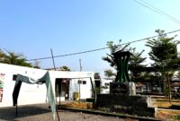 Sejumlah los milik PKL di sentra PKL food colony Pamekasan (LAILIYATUN NURIYAH/KLIK MADURA).