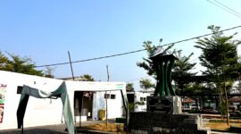 Sejumlah los milik PKL di sentra PKL food colony Pamekasan (LAILIYATUN NURIYAH/KLIK MADURA).