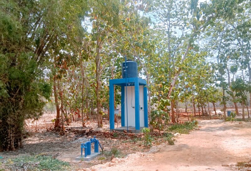 Proyek PAMSIMAS di Desa Kemondung, Kecamatan Omben, Kabupaten Sampang. (KLIKMADURA)