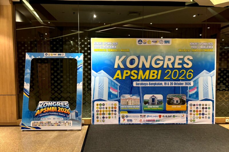 Pojok Kongres APSMBI 2026 di UTM. (KLIKMADURA)