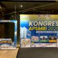 Pojok Kongres APSMBI 2026 di UTM. (KLIKMADURA)