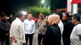 Bupati Sampang, H. Slamet Junaidi bersama anggota Forkopimda sidang SPBU. (KLIKMADURA)