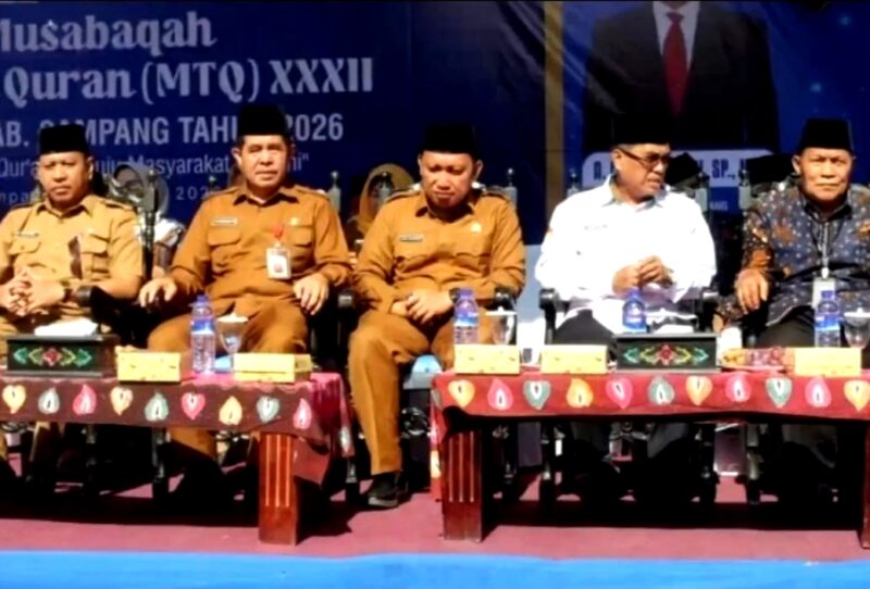 Sejumlah tamu undangan saat hadir MTQ XXXII Sampang. (KLIKMADURA)
