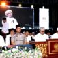 Kapolres Sampang AKBP Anang Hardiyanto saat menghadiri doa kebangsaan. (KLIKMADURA)