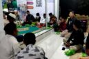 Perwakilan BPJS Ketenagakerjaan Cabang Madura saat sosialisasi bersama Himpunan Masyarakat Nelayan Indonesia (HMNI) di Kecamatan Camplong, Sampang. (KLIKMADURA)