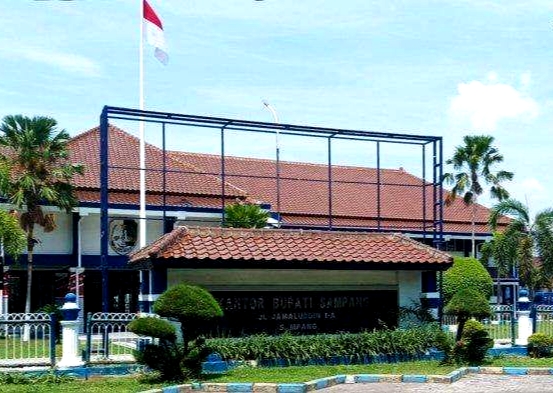 Kantor Bupati Kabupaten Sampang. (KLIKMADURA)