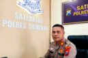 Kasat Lantas AKP Sulaiman saat ditemui di ruang kerjanya. (ALI MUCHTAR / KLIKMADURA)