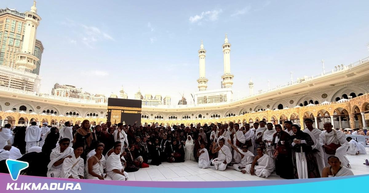 300 Jemaah PT Menara Internusa Dibuat Takjub, Difasilitasi Umrah 7 Kali,  Cium Hajar Aswad hingga Masuk Hijr Ismail