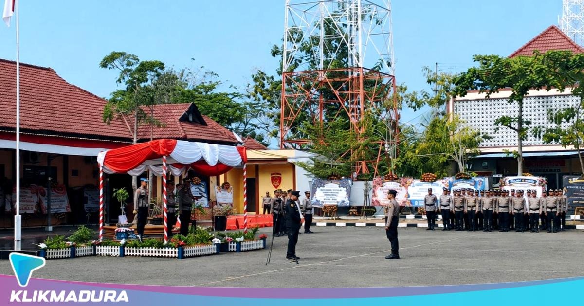 Disambut Musik Daul dan Tarian Madura, AKBP Anang Hardiyanto Resmi Nahkodai Polres Sampang