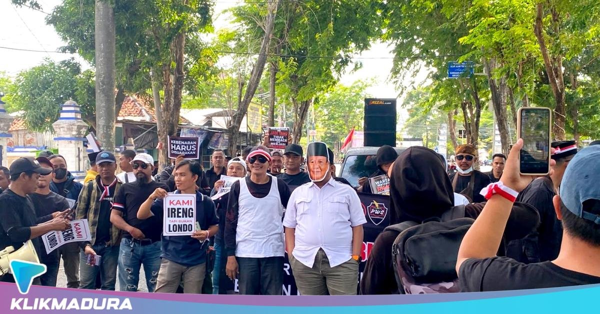 Dicap Londo Ireng oleh Presiden Prabowo, Kuli Tinta Kota Bahari Turun Jalan