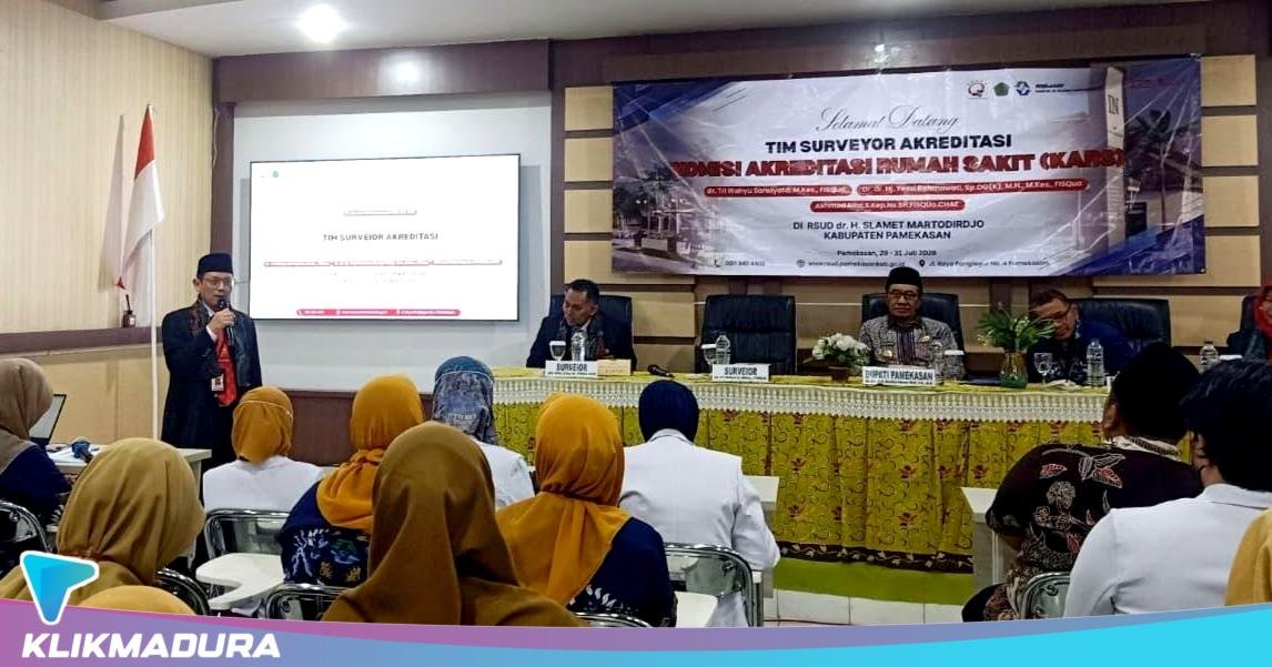 RSUD SMART Pamekasan Bidik Paripurna Keempat, Akreditasi KARS Jadi Ujian Mutu Layanan Rumah Sakit