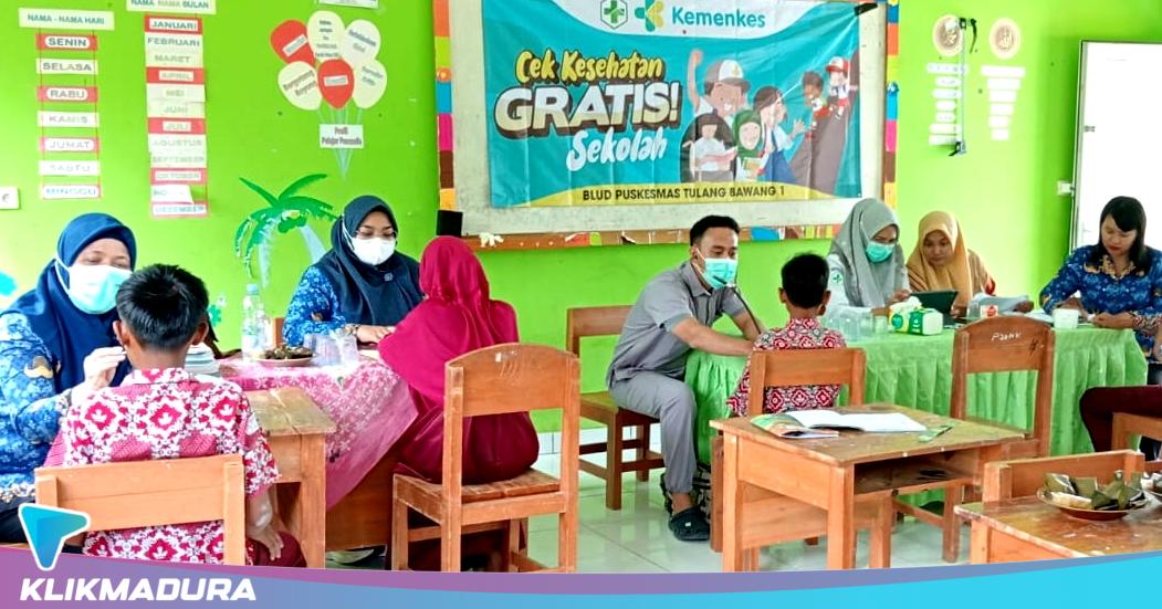 Kesehatan Siswa SDN Panggung 1 Sampang Dipantau Sejak Dini Lewat Layanan Gratis