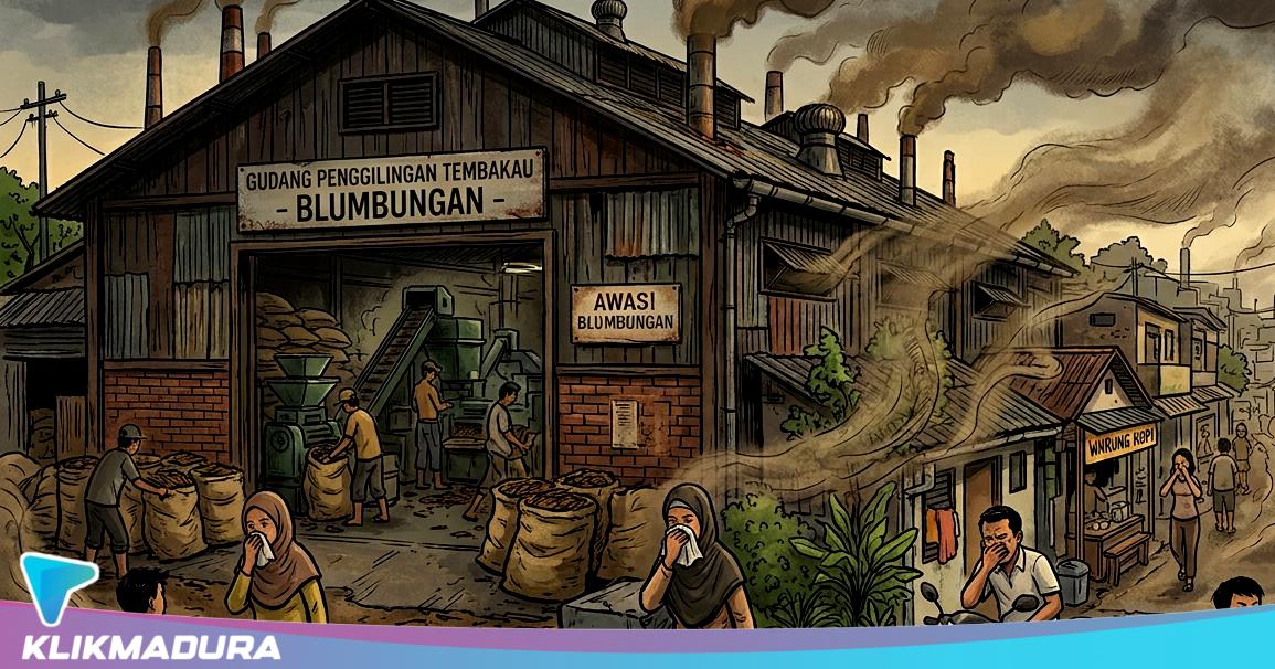 Timbulkan Bau Menyengat, Aktivitas Penggilingan Tembakau di Pamekasan Dikeluhkan Warga