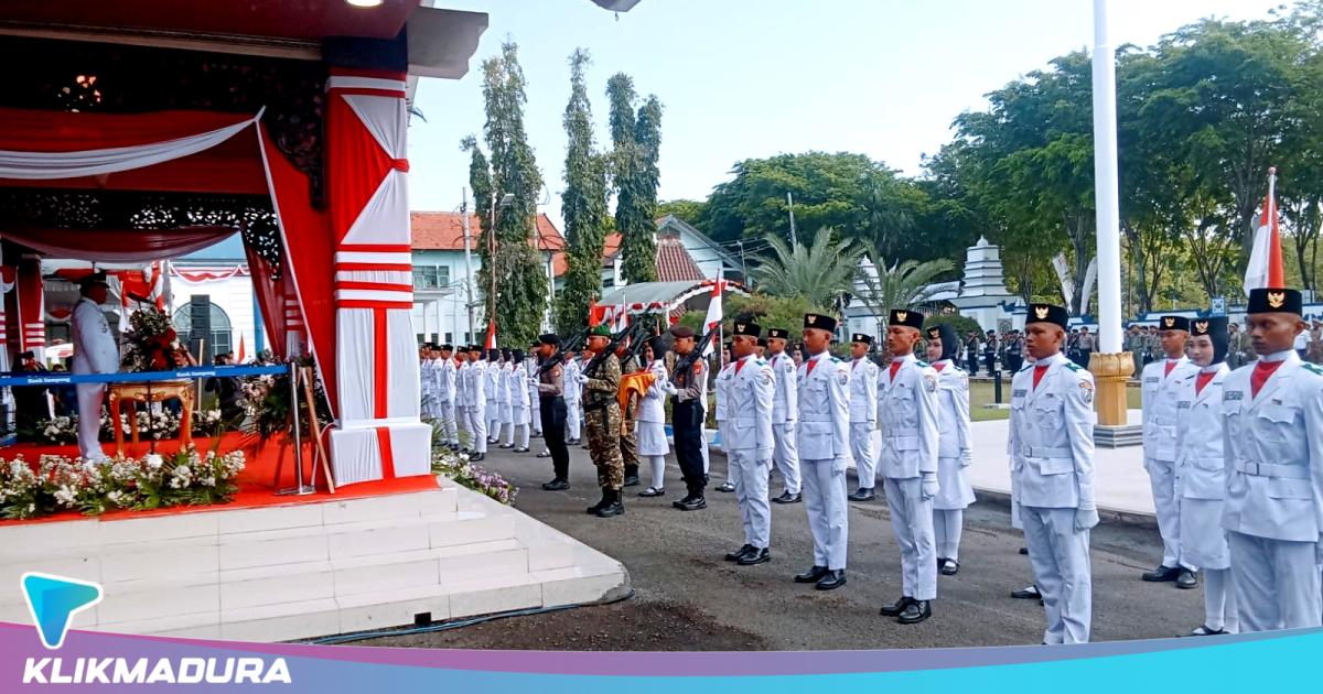 Jadi Irup HUT ke-81 RI, Bupati Sampang Ajak Warga Perkuat Persatuan dan Gotong Royong