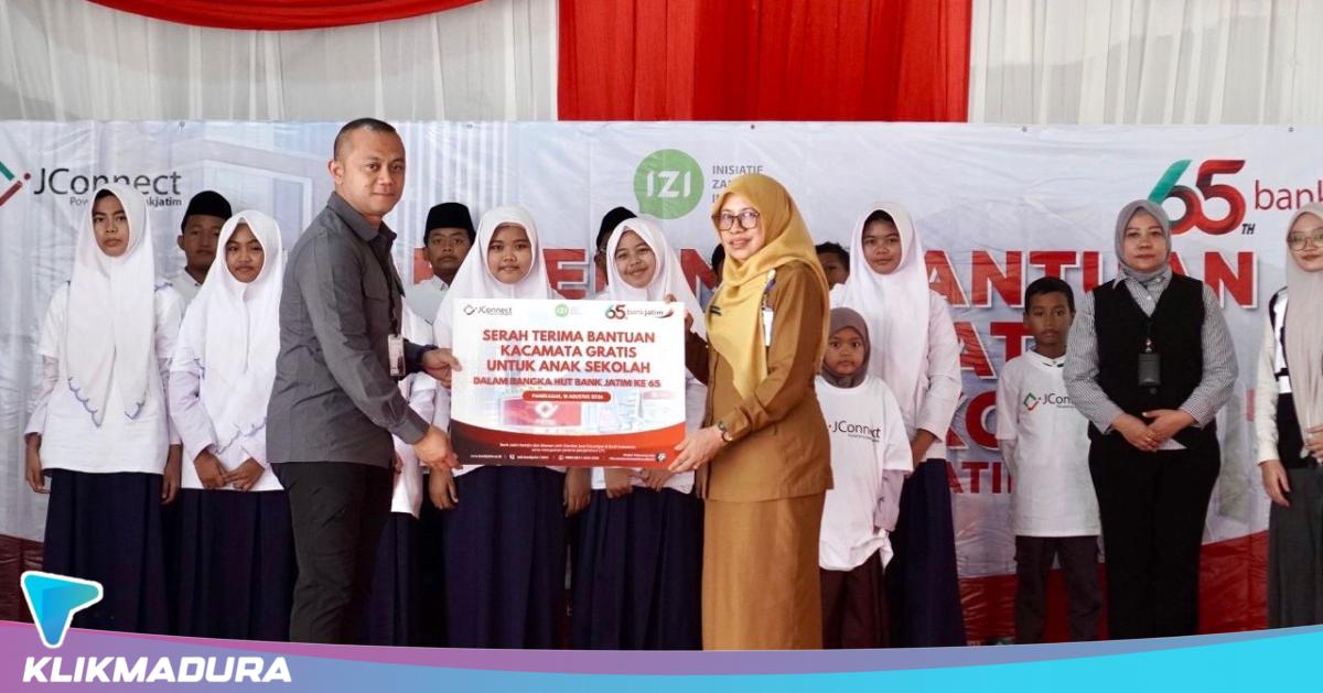Sambut HUT ke-65, Bank Jatim Gelar Pemeriksaan Mata dan Salurkan Kacamata Gratis bagi Ratusan Pelajar