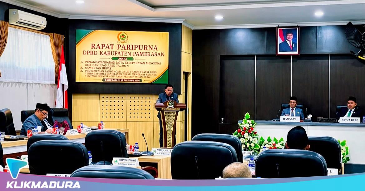 Raperda Desa Masuk Paripurna, Fraksi Gelora Perjuangan Desak Transparansi APBDes hingga Penguatan BPD