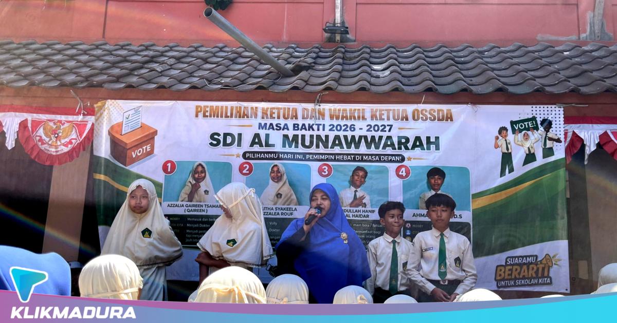 SDI Al-Munawwarah Pamekasan Gelar Pemilihan OSSDA, Siapkan Generasi Calon Pemimpin Bangsa