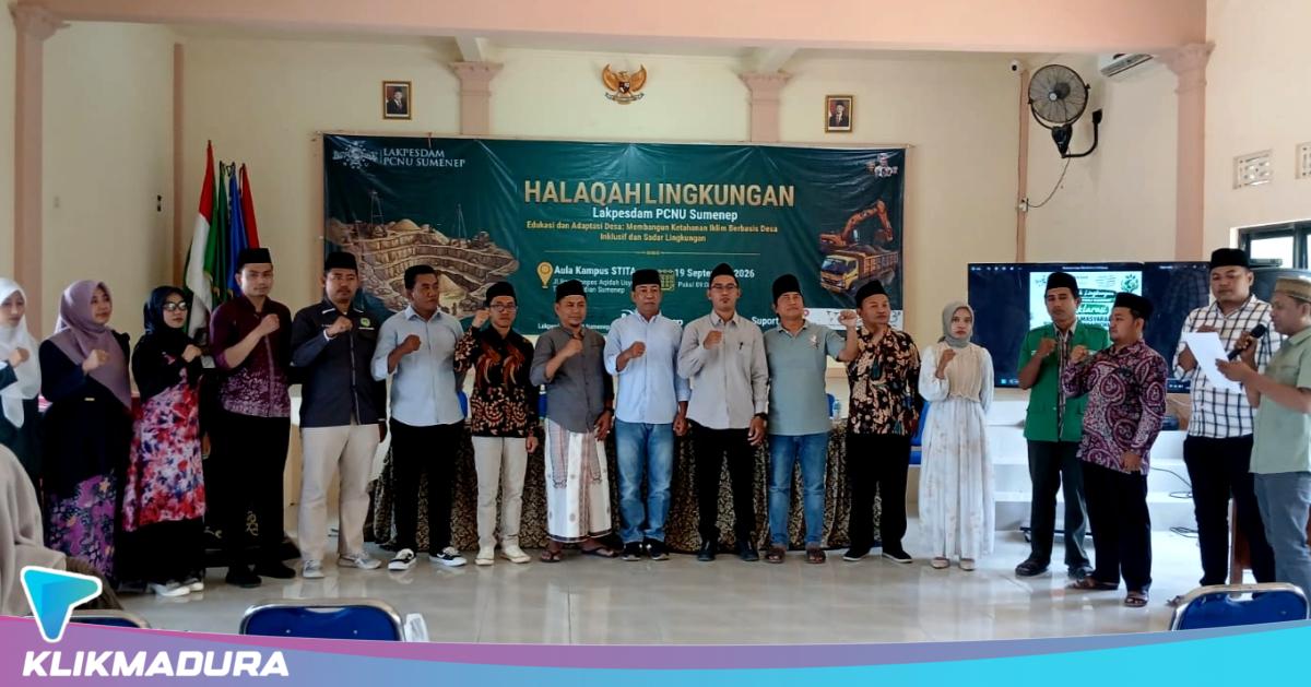 Peduli Lingkungan, Lakpesdam PCNU Sumenep Gelar Halaqah dan Deklarasi Lintas Sektor