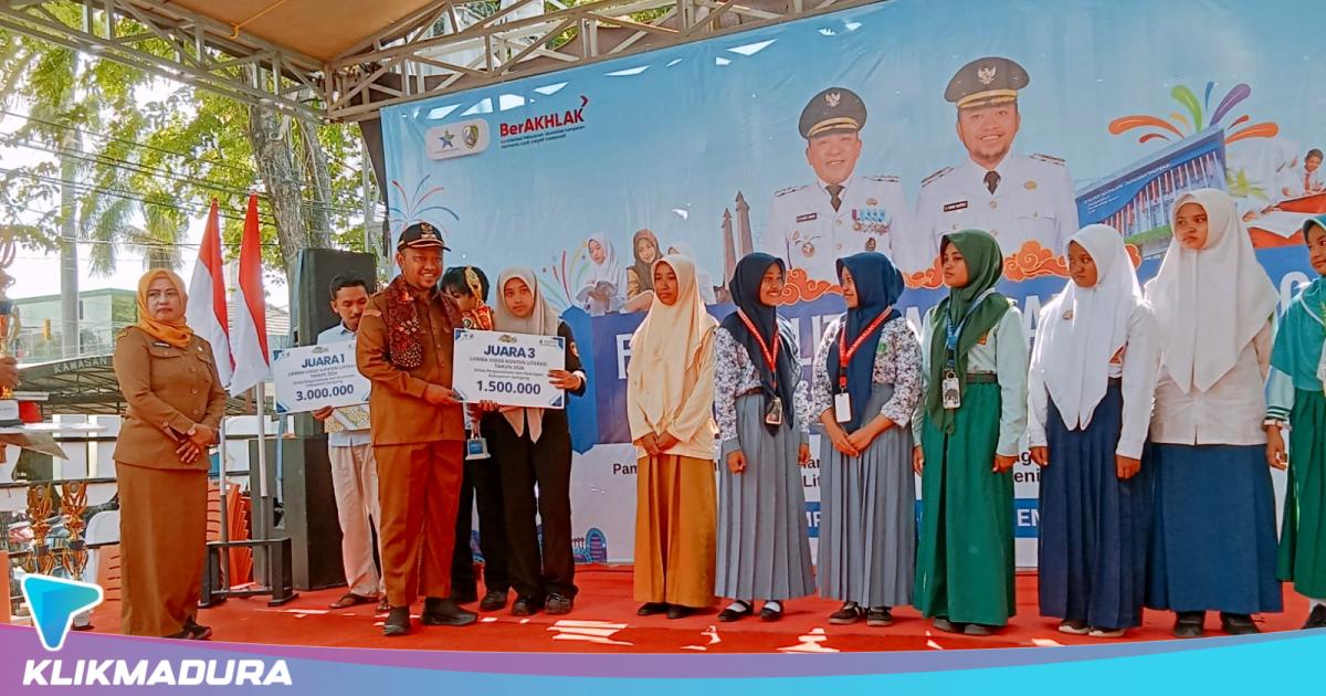 Festival Literasi Sampang 2026 Resmi Dibuka, Perpustakaan Jadi Panggung Literasi dan Budaya